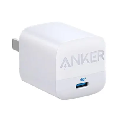 Anker 313 GaN 30W Foldable Charger USB C Power IQ 3.0 Fast Charging Adapter High Efficiency Compact Charger
